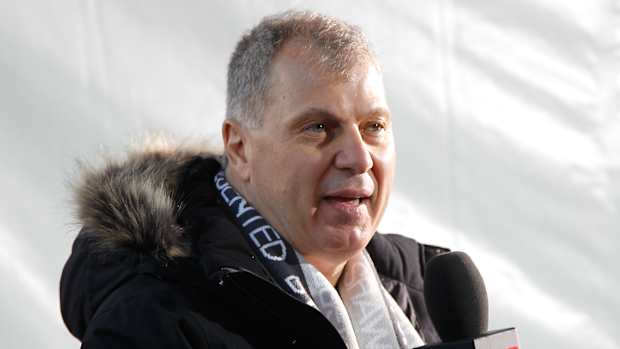 CFL commissioner Randy Ambrosie, seen here before the Grey Cup on Nov. 19, announced the Touchdown Series will be played at the Royal Athletic Park in Victoria, British Columbia in 2024.